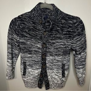 Gap boys button down sweater cardigan